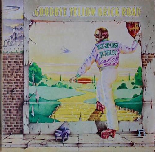 Cover Elton John - Goodbye Yellow Brick Road (2xLP, Album) Schallplatten Ankauf