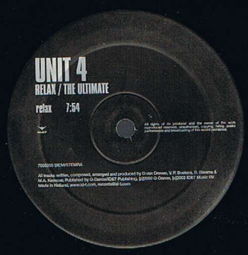 Cover Unit 4 (4) - Relax / The Ultimate (12) Schallplatten Ankauf