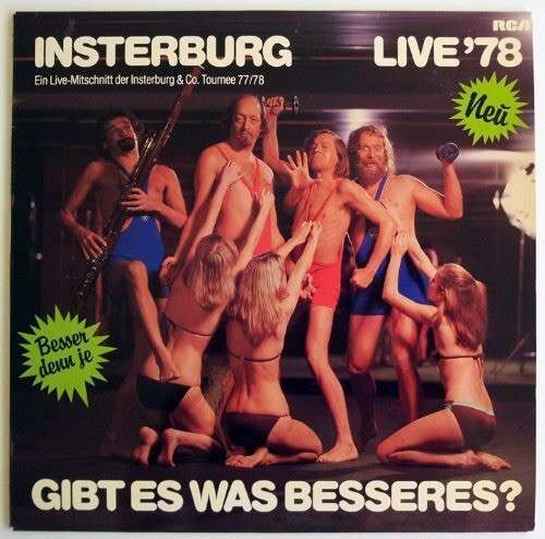 Cover Insterburg & Co.* - Live '78 - Gibt Es Was Besseres? (LP) Schallplatten Ankauf