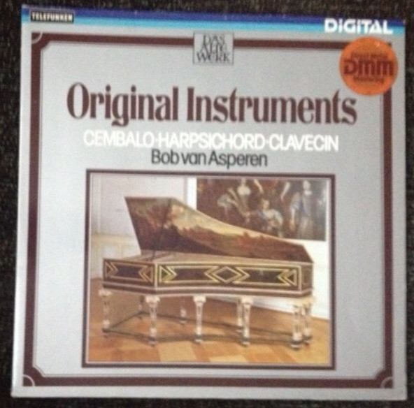 Cover Bob van Asperen, John Bull - Original Instruments - Cembalo, Harpsichord, Clavecin (LP) Schallplatten Ankauf