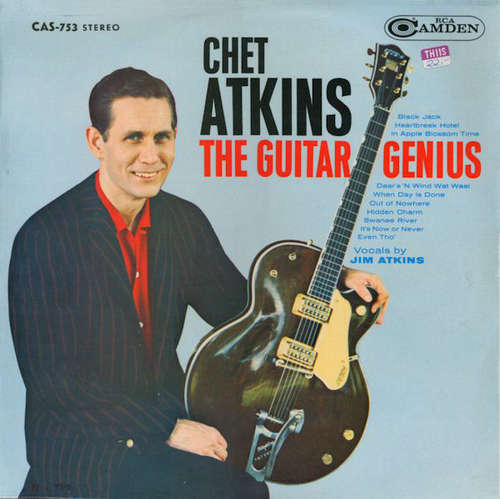 Cover Chet Atkins - The Guitar Genius (LP, Album, RE) Schallplatten Ankauf