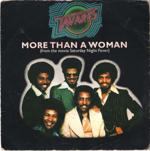 Cover Tavares - More Than A Woman (7, Single) Schallplatten Ankauf
