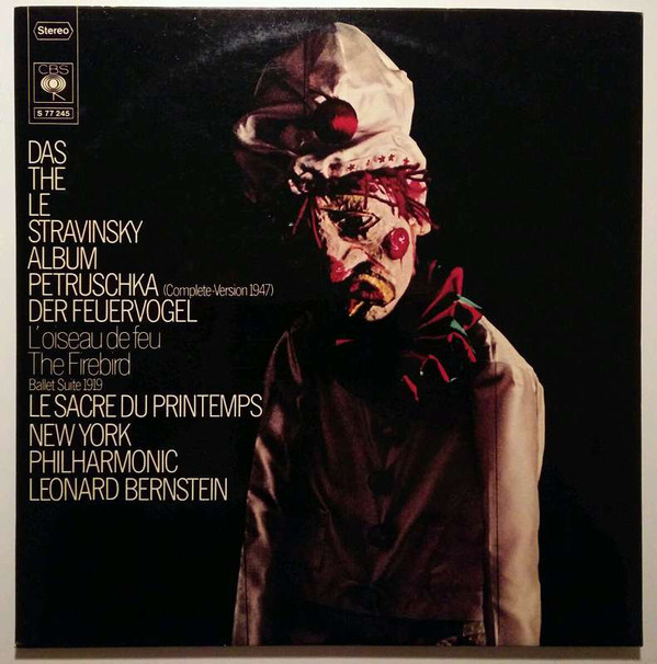 Cover Igor Stravinsky, New York Philharmonic*, Leonard Bernstein - Das / The / Le Stravinsky Album (Petruschka / Der Feuervogel / Le Sacre Du Printemps)  (2xLP, Comp) Schallplatten Ankauf
