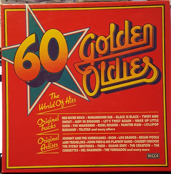 Cover Various - 60 Golden Oldies The World Of Hits (5xLP, Comp + Box) Schallplatten Ankauf