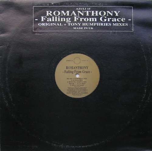 Cover Romanthony - Falling From Grace (12) Schallplatten Ankauf