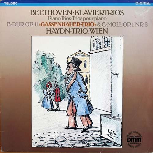 Cover Ludwig van Beethoven / Haydn-Trio, Wien* - Beethoven - Klaviertrios B-dur Op. 11 Gassenhauer-Trio& C-moll Op. 1 Nr. 3 (LP) Schallplatten Ankauf