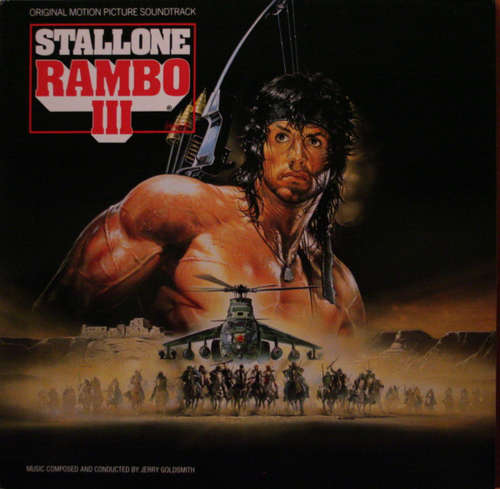Cover Jerry Goldsmith - Rambo III (Original Motion Picture Soundtrack) (LP) Schallplatten Ankauf