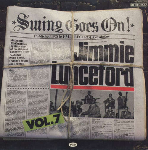 Cover Jimmie Lunceford - Swing Goes On! Vol.7  (LP, RE) Schallplatten Ankauf