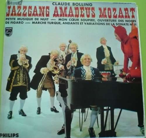 Cover Claude Bolling - Jazzgang Amadeus Mozart (LP) Schallplatten Ankauf