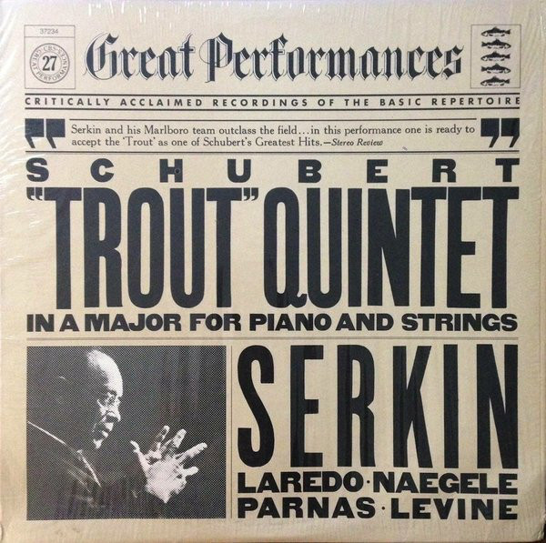 Cover Schubert*, Serkin* - Quintet In A Major For Piano And Strings, Op.114 (Trout) (LP, RE) Schallplatten Ankauf