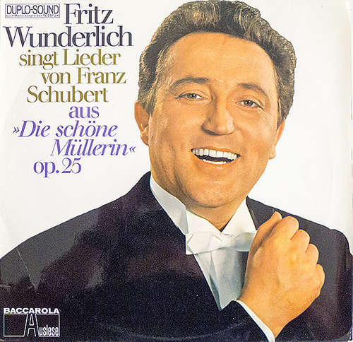 Cover Fritz Wunderlich, Franz Schubert - Singt Lieder Von Franz Schubert Aus »Die Schöne Müllerin« Op.25 (LP, Album) Schallplatten Ankauf
