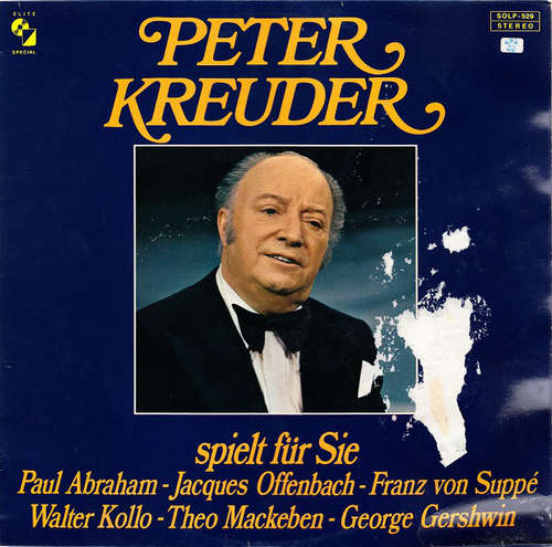 Cover Peter Kreuder - Spielt Für Sie (LP, Album) Schallplatten Ankauf