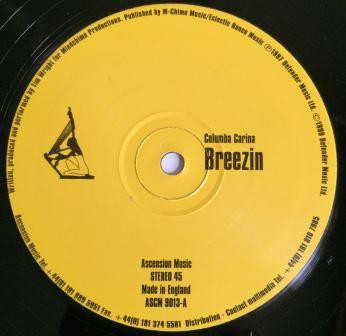 Cover Columba Carina - Breezin (12) Schallplatten Ankauf
