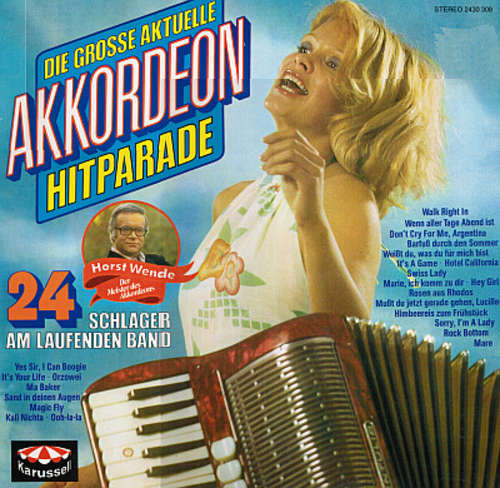 Cover Horst Wende - Die Grosse Aktuelle Akkordeon Hitparade (LP) Schallplatten Ankauf