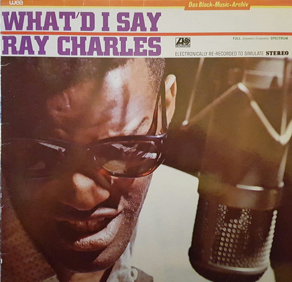 Cover Ray Charles - What'd I Say (LP, Album, RE) Schallplatten Ankauf