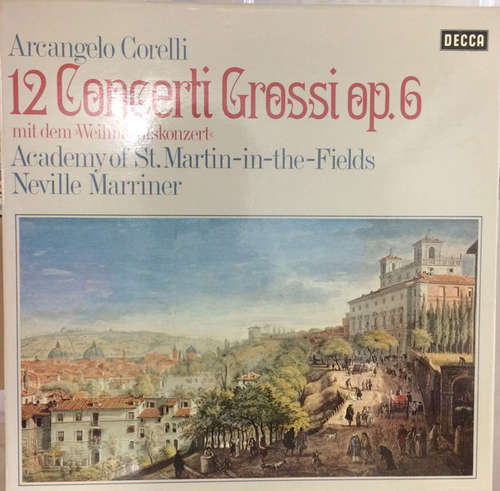 Cover Corelli*, Marriner*, The Academy Of St. Martin-in-the-Fields - 12 Concerti Grossi, Op. 6 Mit Dem Weihnachtskonzert (3xLP, Club + Box) Schallplatten Ankauf