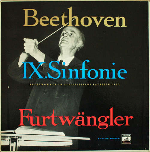 Cover Beethoven* - Furtwängler* - IX. Sinfonie D-Moll Op. 125 (2xLP, Mono, RE + Box) Schallplatten Ankauf