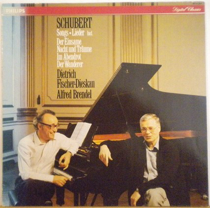 Cover Schubert* - Dietrich Fischer-Dieskau, Alfred Brendel - Songs • Lieder (LP) Schallplatten Ankauf