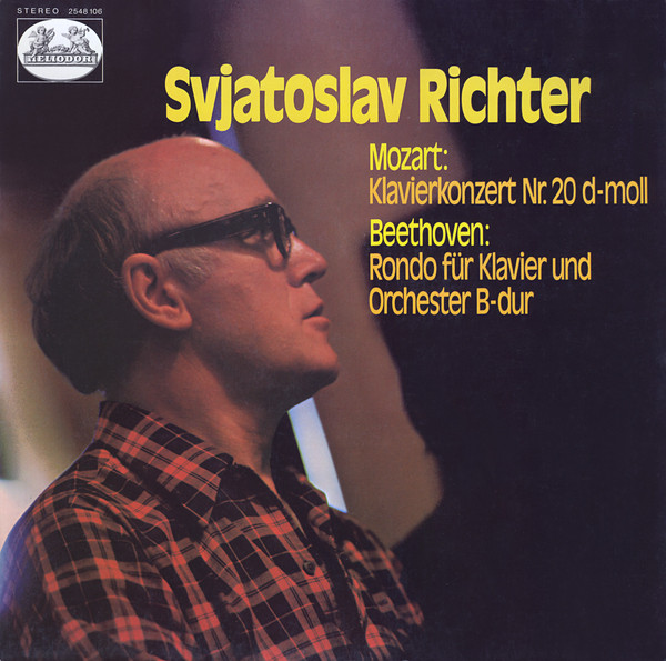 Cover Svjatoslav Richter*, Mozart*, Beethoven* - Klavierkonzert Nr. 20 D-moll / Rondo Für Klavier Und Orchester In B-dur (LP, Comp, RE) Schallplatten Ankauf