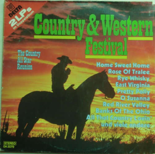 Cover The Country All Star Reunion - Country & Western Festival (2xLP, Album) Schallplatten Ankauf