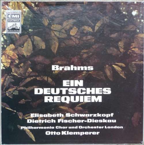 Cover Brahms*, Elisabeth Schwarzkopf, Dietrich Fischer-Dieskau, Philharmonia Chor* Und Orchester London*, Otto Klemperer - Ein Deutsches Requiem (Box + 2xLP, RE) Schallplatten Ankauf
