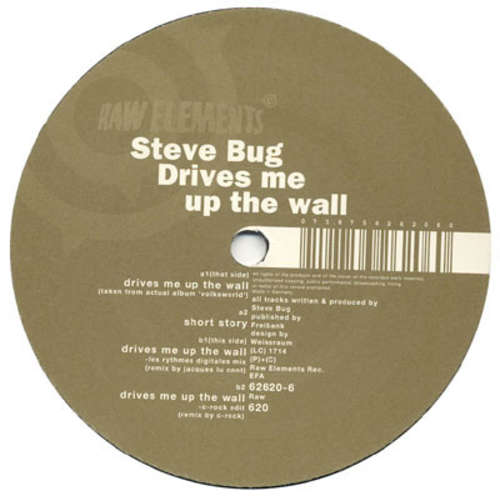 Cover Steve Bug - Drives Me Up The Wall (12) Schallplatten Ankauf