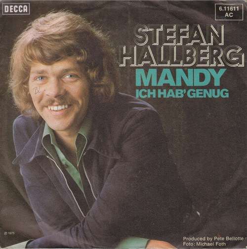 Bild Stefan Hallberg - Mandy (7, Single) Schallplatten Ankauf