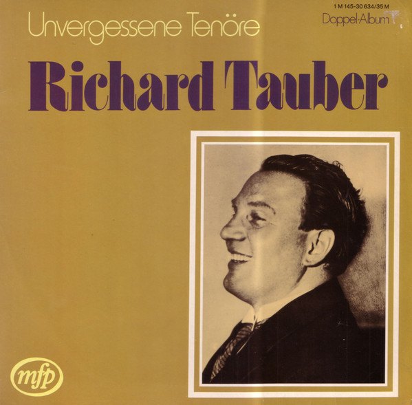 Cover Richard Tauber - Unvergessene Tenöre (2xLP, Comp, Gat) Schallplatten Ankauf