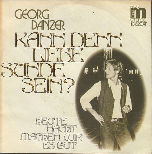 Cover Georg Danzer - Kann Denn Liebe Sünde Sein? (7, Single) Schallplatten Ankauf
