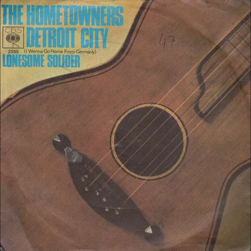 Cover The Hometowners - Detroit City (I Wanna Go Home From Germany) (7, Single) Schallplatten Ankauf