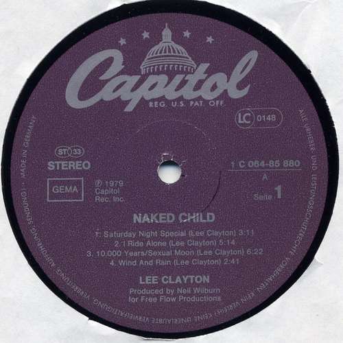 Bild Lee Clayton - Naked Child (LP, Album) Schallplatten Ankauf