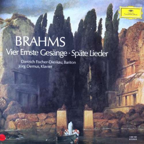 Cover Brahms*, Dietrich Fischer-Dieskau, Jörg Demus - Vier Ernste Gesänge • Späte Lieder (LP) Schallplatten Ankauf