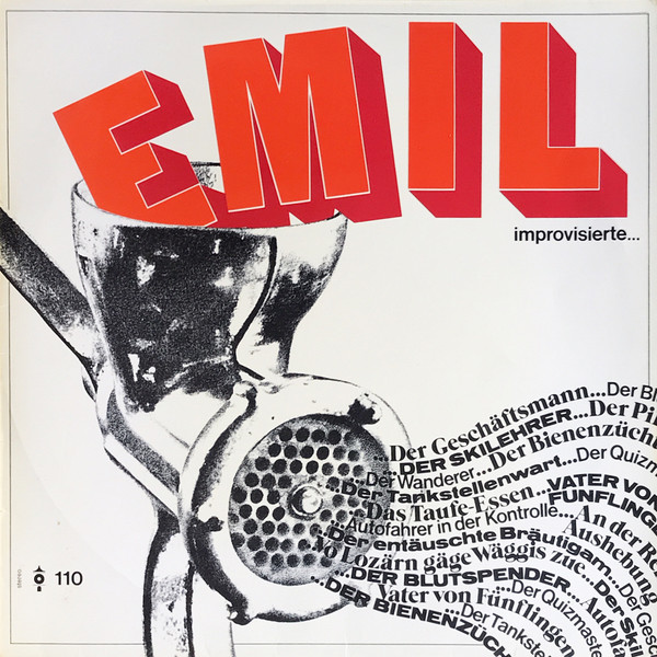 Cover Emil* - Improvisierte... (LP) Schallplatten Ankauf