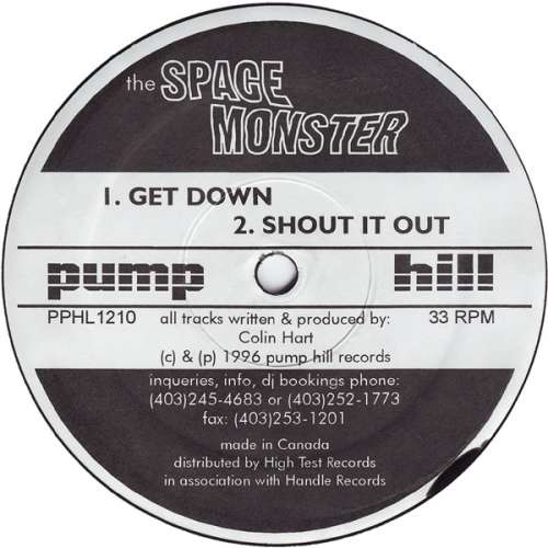 Cover The Space Monster - Get Down (12) Schallplatten Ankauf
