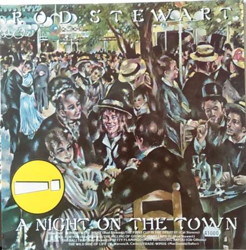 Cover Rod Stewart - A Night On The Town (LP, Album, RE) Schallplatten Ankauf