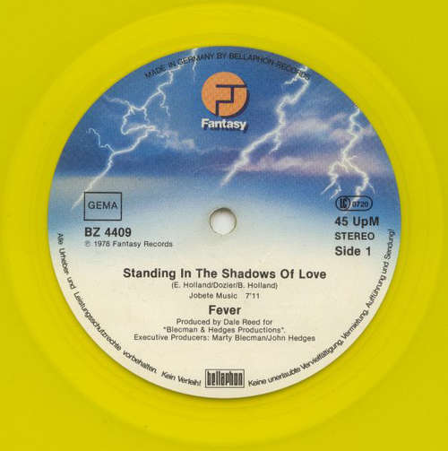 Cover Fever (3) - Standing In The Shadows Of Love (12, Yel) Schallplatten Ankauf