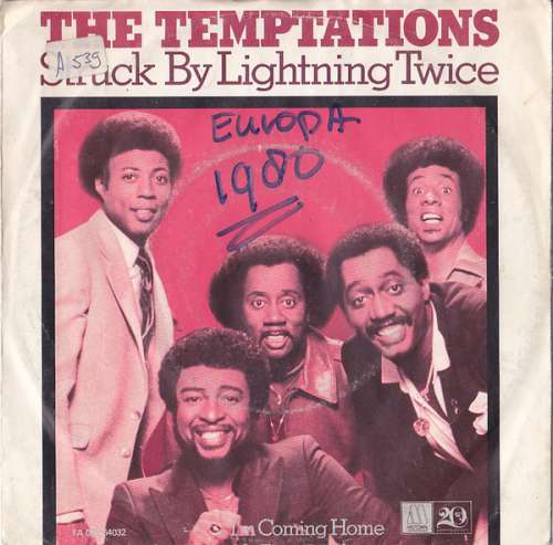 Cover The Temptations - Struck By Lightning Twice (7, Single) Schallplatten Ankauf