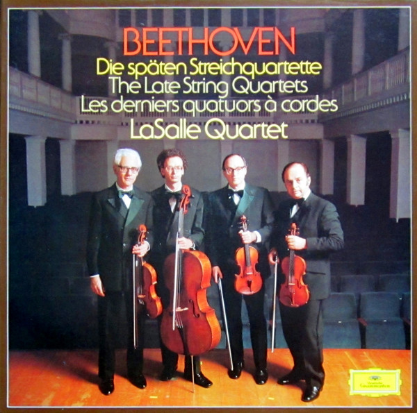Cover Beethoven* / Lasalle Quartet - Die Späten Streichquartette / The Late String Quartets / Les Derniers Quatuors À Cordes (4xLP + Box) Schallplatten Ankauf