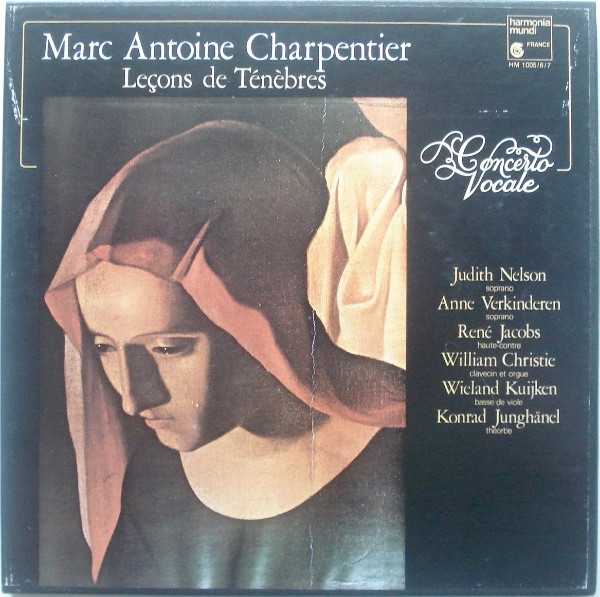 Cover Marc Antoine Charpentier - Concerto Vocale - Leçons De Ténèbres (3xLP + Box) Schallplatten Ankauf