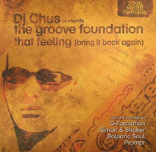 Cover DJ Chus Presents The Groove Foundation* - That Feeling (Bring It Back Again) (2x12) Schallplatten Ankauf
