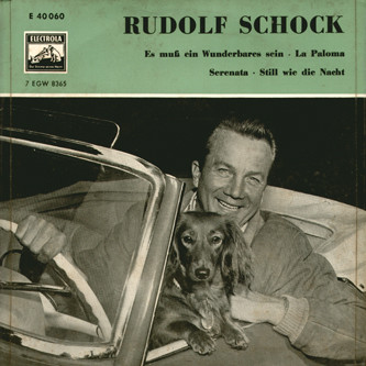 Cover Rudolf Schock - Es Muss Ein Wunderbares Sein / La Paloma / Serenata / Still Wie Die Nacht (7, EP) Schallplatten Ankauf