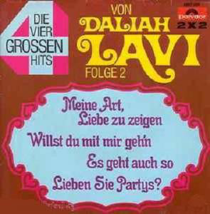 Cover Daliah Lavi - Die Grossen Vier Von Daliah Lavi - Folge 2 (2x7, Single) Schallplatten Ankauf