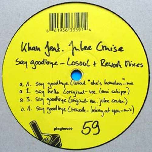 Cover Khan Feat. Julee Cruise - Say Goodbye (Remixes) (12) Schallplatten Ankauf