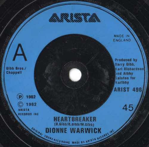 Bild Dionne Warwick - Heartbreaker (7, Single, Com) Schallplatten Ankauf