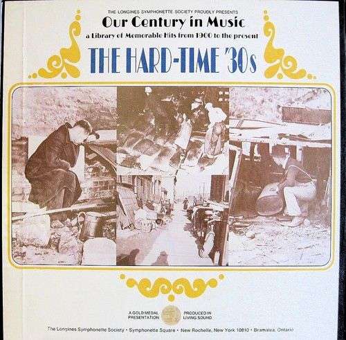 Cover Various - Our Century In Music (The Hard-Time '30s) Vol. 3 (3xLP, Album + Box) Schallplatten Ankauf
