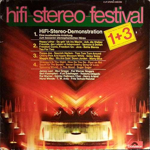 Cover Various - Hifi-Stereo-Festival 1+3 (2xLP, Comp, Gat) Schallplatten Ankauf