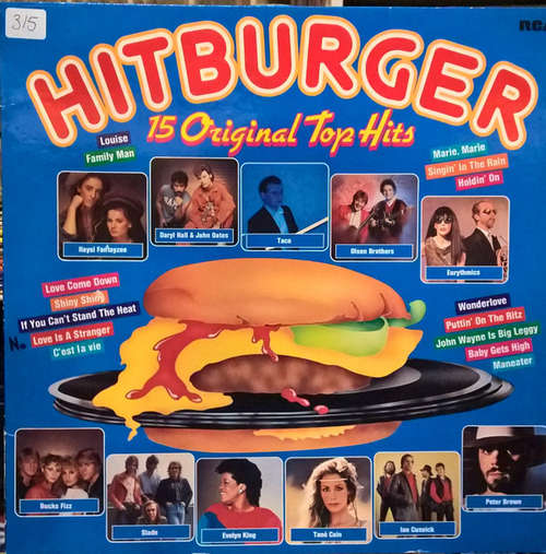 Cover Various - Hitburger 15 Original Top Hits (LP, Comp) Schallplatten Ankauf