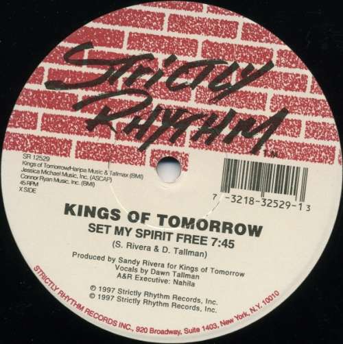 Cover Kings Of Tomorrow - Set My Spirit Free (12) Schallplatten Ankauf