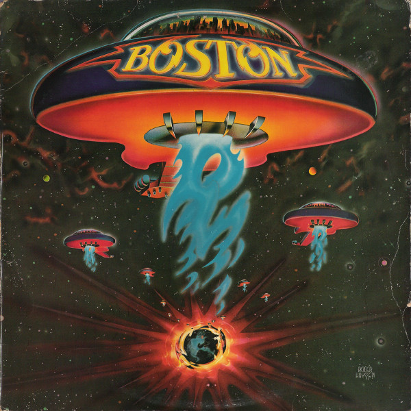 Cover Boston - Boston (LP, Album, RP, Ora) Schallplatten Ankauf