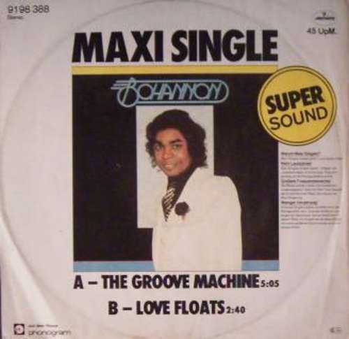 Cover Bohannon* - The Groove Machine / Love Floats (12, Maxi) Schallplatten Ankauf